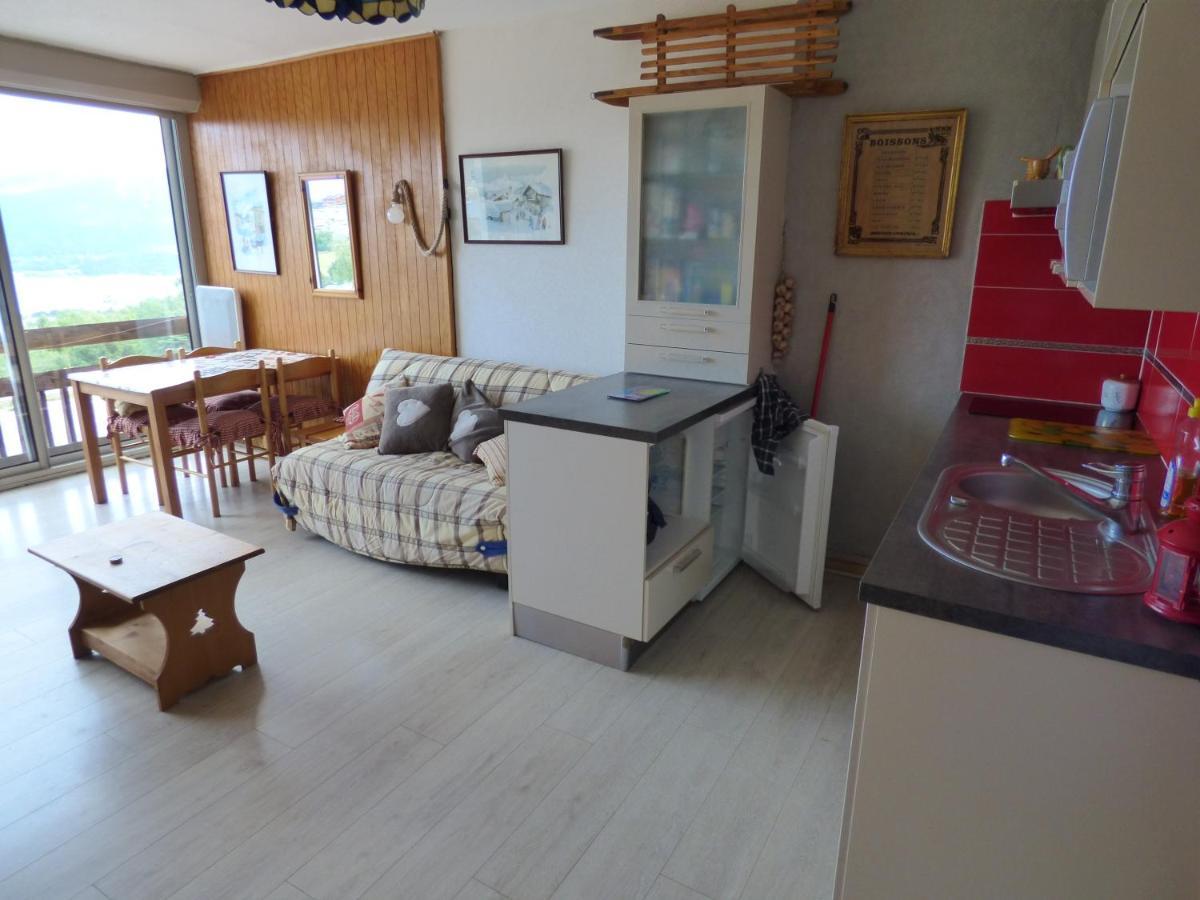 "Les Lupins 10" Residence "Les Lupins" Studio Cabine Pkg-100M Telecabine-Vue Lac, Montagne, Village เลส์ อองเจลส์ ภายนอก รูปภาพ